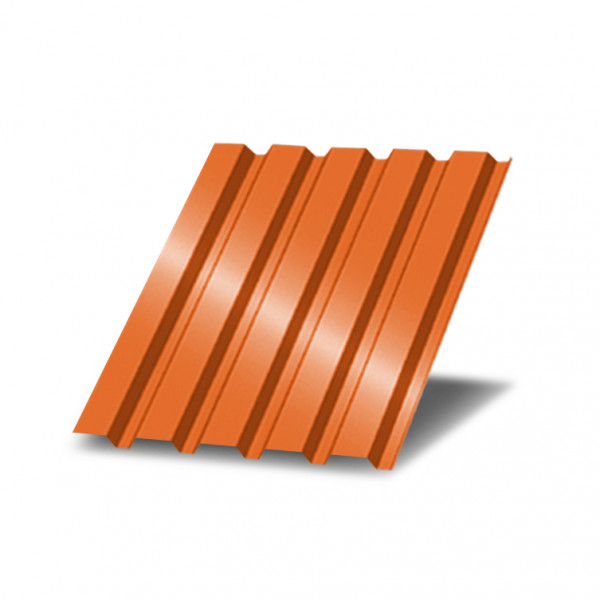 Профнастил МП35-0,6 окрашенный с нестандартной шириной 1м