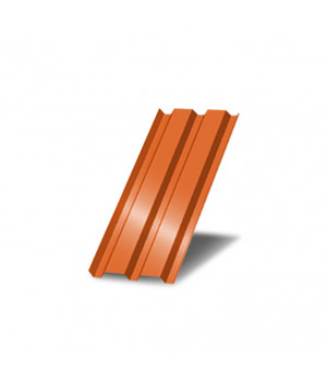 Профнастил МП35-0,6 окрашенный с нестандартной шириной 0,5м