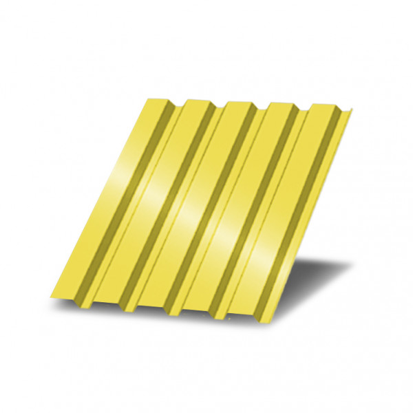 Профнастил МП35-0,65 окрашенный с нестандартной шириной 1м