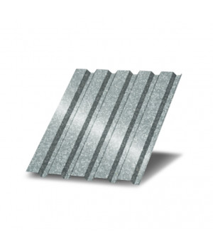 Профнастил МП35-0,55 оцинкованный с нестандартной шириной 1м