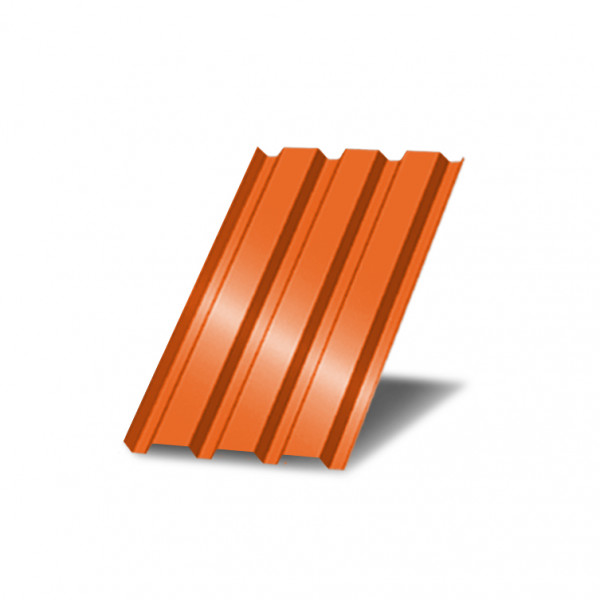 Профнастил МП35-0,6 окрашенный с нестандартной шириной 0,7м