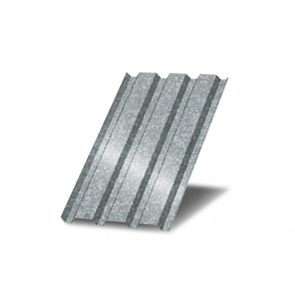 Профнастил МП35-0,6 оцинкованный с нестандартной шириной 0,7м