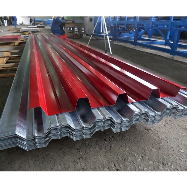 Профнастил Н60-0,55 окрашенный с нестандартной шириной 0,6 м