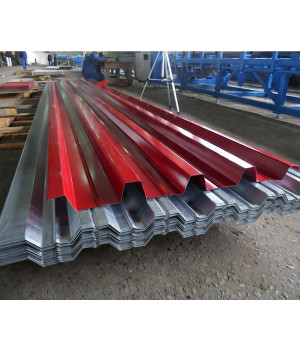Профнастил Н60-0,6 окрашенный с нестандартной шириной 0,6 м