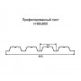 Профнастил Н60-0,65 оцинкованный с нестандартной шириной 0,9м