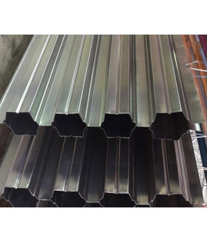 Профнастил Н60-0,45 оцинкованный с нестандартной шириной 0,8 м