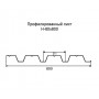 Профнастил Н60-0,7 окрашенный с нестандартной шириной 0,8 м