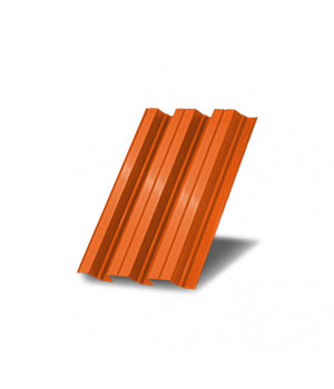 Профнастил Н75-0,45 окрашенный с нестандартной шириной 0,5 м