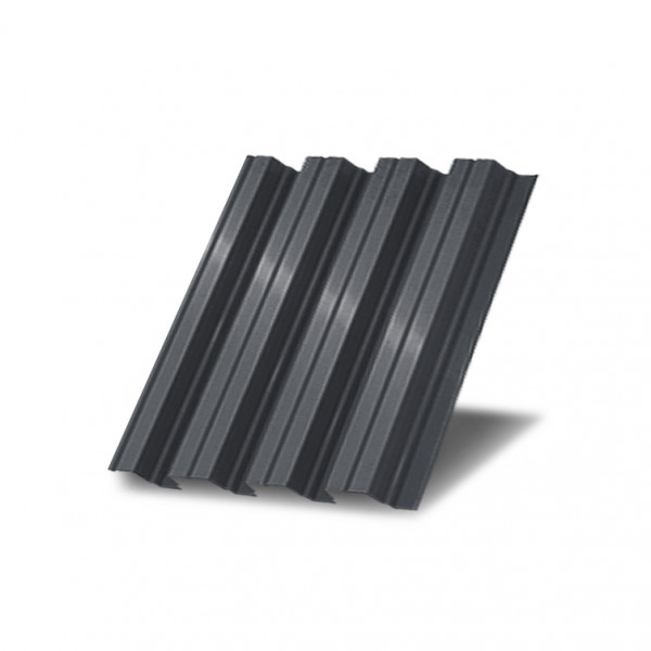 Профнастил Н75-0,65 окрашенный с нестандартной шириной 0,7 м