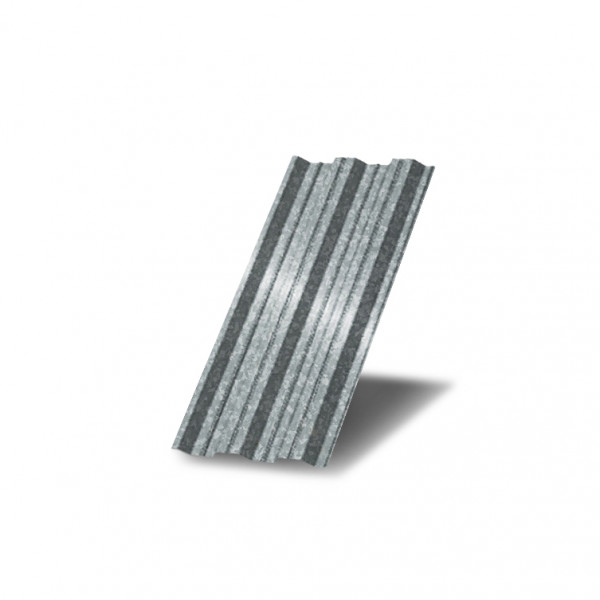 Профнастил НС35-0,55 оцинкованный с нестандартной шириной 0,5м