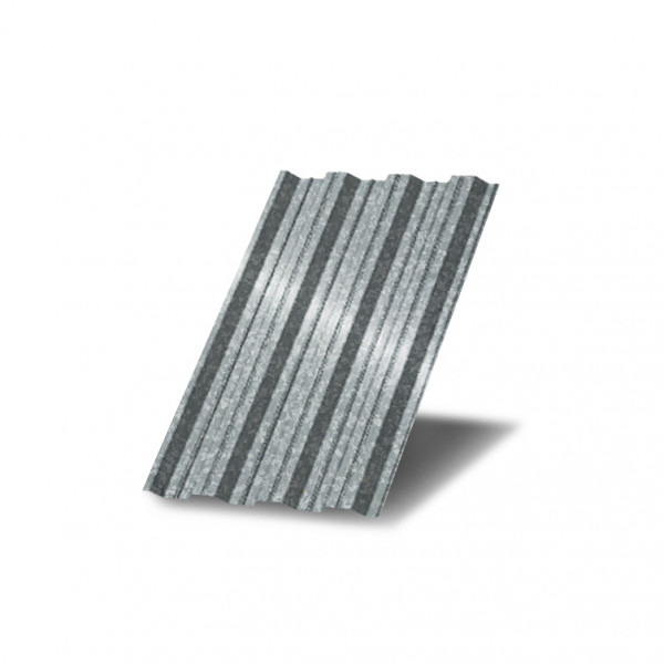 Профнастил НС35-0,65 оцинкованный с нестандартной шириной 0,7м