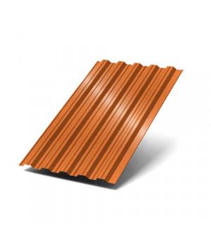 Профнастил НС44 0.5мм AGNETA Copper/Copper