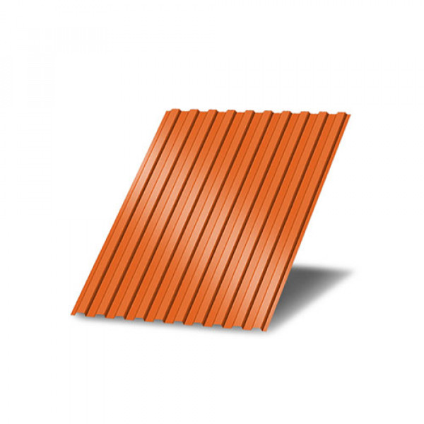 Профнастил МП10-0,35 с нестандартной шириной 1 м окрашенный