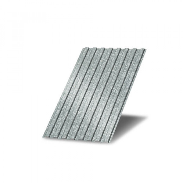 Профнастил МП10-0,5 с нестандартной шириной 0,80 м оцинкованный