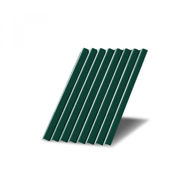 Профнастил МП18-0,55 с нестандартной шириной 0,70 м окрашенный