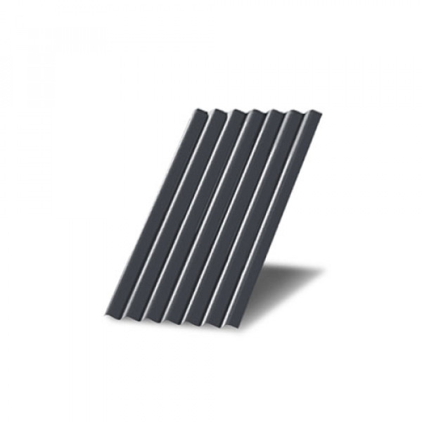 Профнастил МП18-0,6 с нестандартной шириной 0,60 м окрашенный