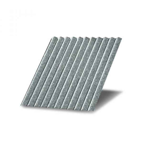 Профнастил МП18-0,35 с нестандартной шириной 1 м оцинкованный