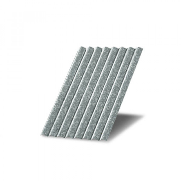 Профнастил МП18-0,35 с нестандартной шириной 0,70 м оцинкованный