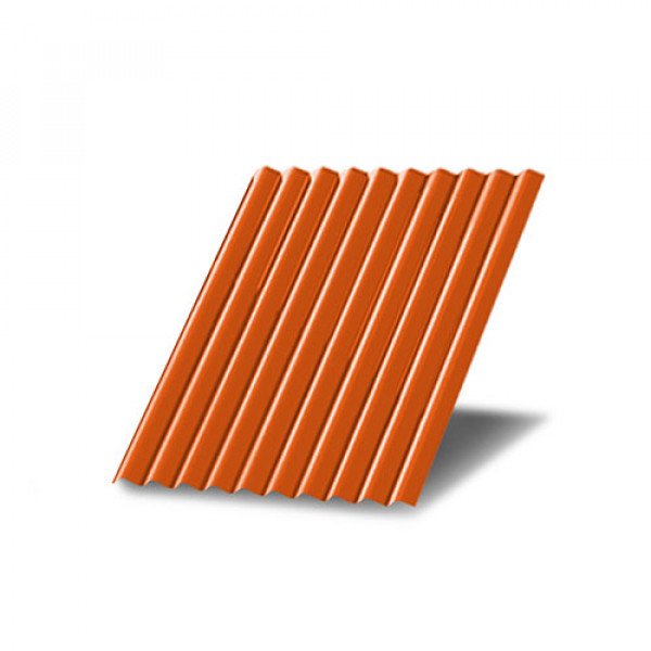 Профнастил МП18-0,35 с нестандартной шириной 0,90 м окрашенный