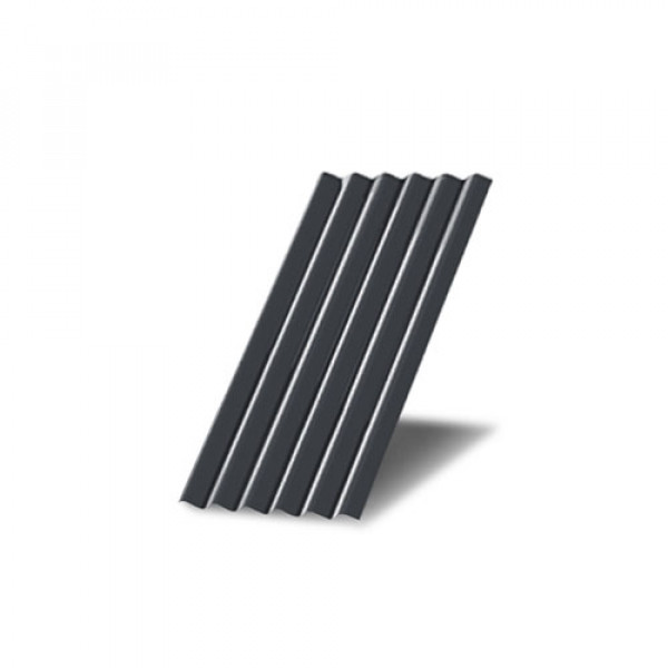 Профнастил МП18-0,6 с нестандартной шириной 0,50 м окрашенный