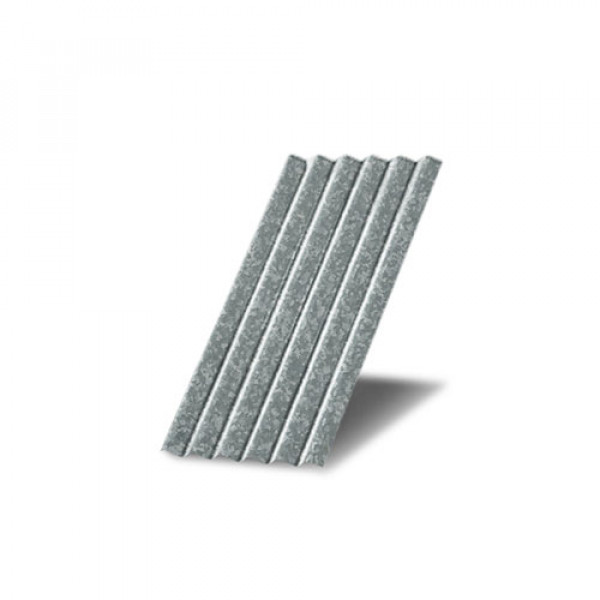 Профнастил МП18-0,5 с нестандартной шириной 0,50 м оцинкованный