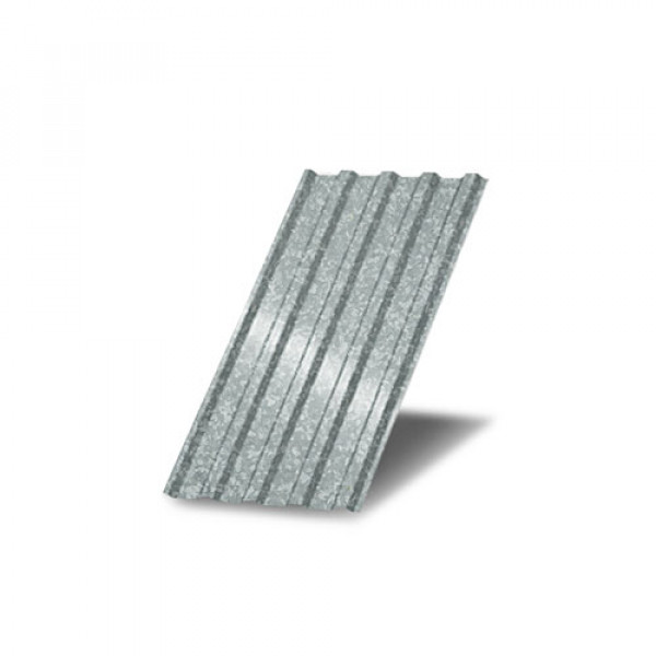 Профнастил МП20-0,5 с нестандартной шириной 0,60 м оцинкованный
