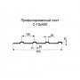 Профнастил С10-0,6 с нестандартной шириной 0,40 м окрашенный
