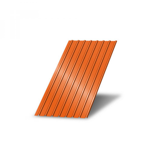 Профнастил С10-0,55 с нестандартной шириной 0,80 м окрашенный