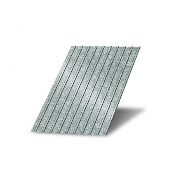 Профнастил С10-0,4 с нестандартной шириной 1 м оцинкованный