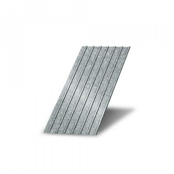 Профнастил С10-0,5 с нестандартной шириной 0,70 м оцинкованный