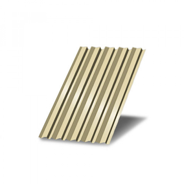 Профнастил С15-0,35 с нестандартной шириной 0,80 м окрашенный