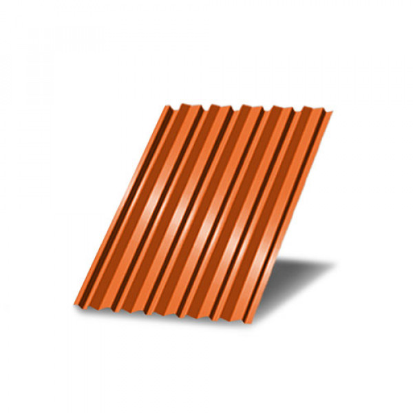 Профнастил С15-0,55 с нестандартной шириной 0,90 м окрашенный