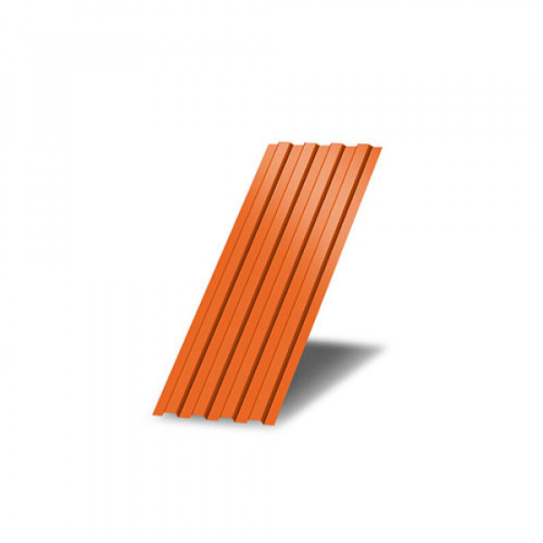Профнастил С8-0,45 с нестандартной шириной 0,50 м окрашенный