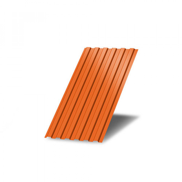 Профнастил С8-0,45 с нестандартной шириной 0,70 м окрашенный
