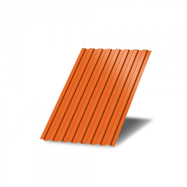 Профнастил С8-0,45 с нестандартной шириной 0,90 м окрашенный