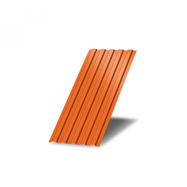 Профнастил С8-0,45 с нестандартной шириной 0,60 м окрашенный