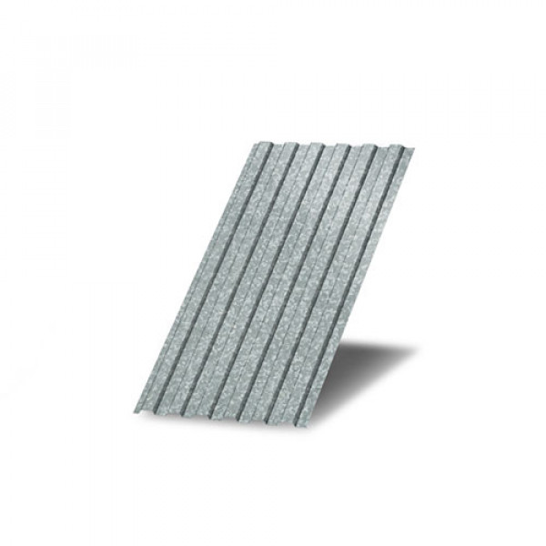 Профнастил С8-0,55 с нестандартной шириной 0,70 м оцинкованный