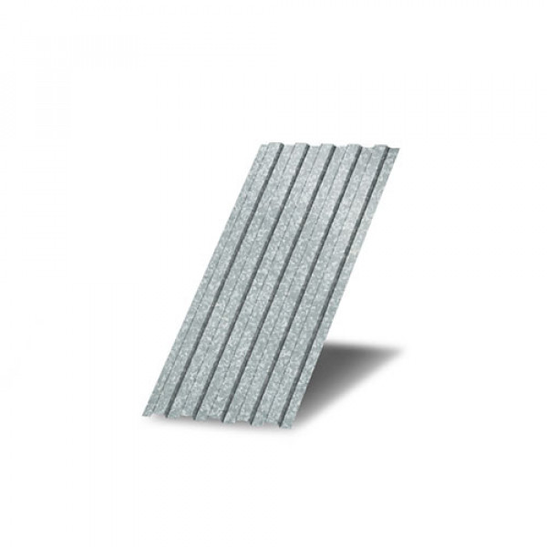 Профнастил С8-0,45 с нестандартной шириной 0,60 м оцинкованный