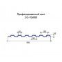 Профнастил СС10-0,7 с нестандартной шириной 0,60 м оцинкованный