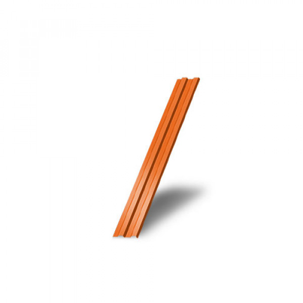 Профнастил СС10-0,6 с нестандартной шириной 0,20 м окрашенный