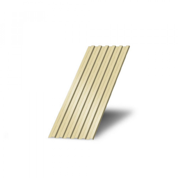 Профнастил СС10-0,5 с нестандартной шириной 0,60 м окрашенный