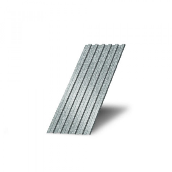 Профнастил СС10-0,55 с нестандартной шириной 0,60 м оцинкованный