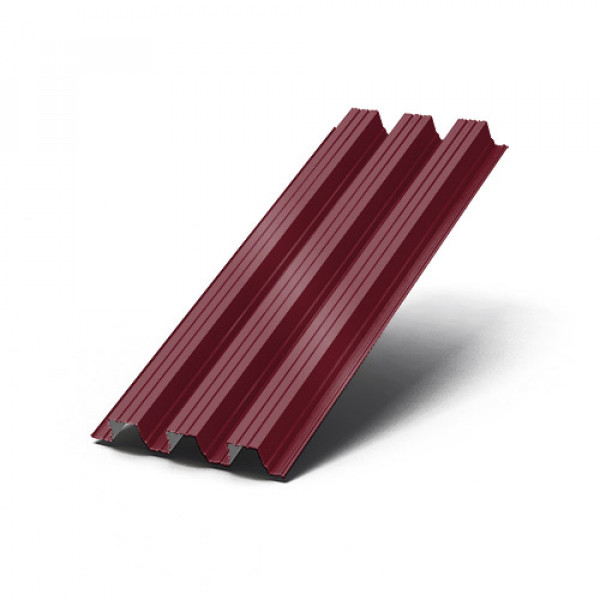 Профнастил Н114-750-0.7 RAL3005 Полиэстер