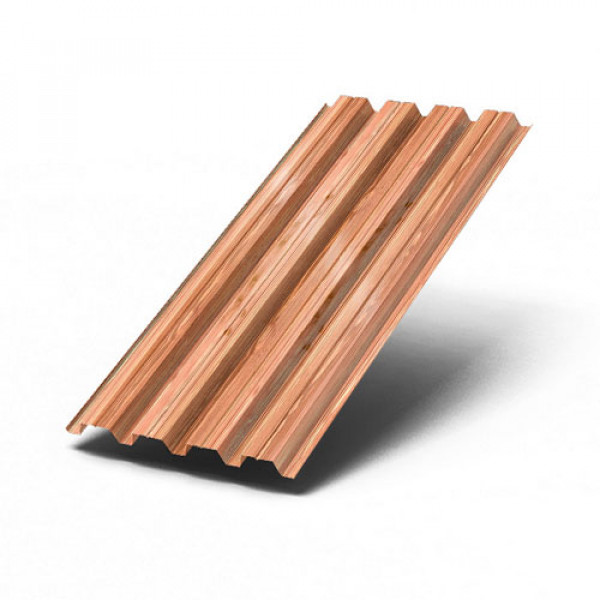 Профнастил Н60-845-0.5 Кедр ECOSTEEL_T