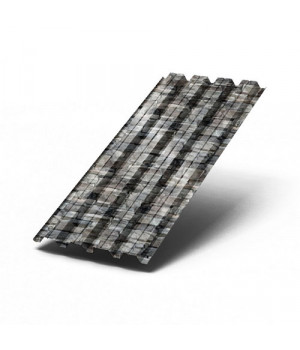 Профилированный лист Н60х845-0.5 ECOSTEEL БелыйКамень