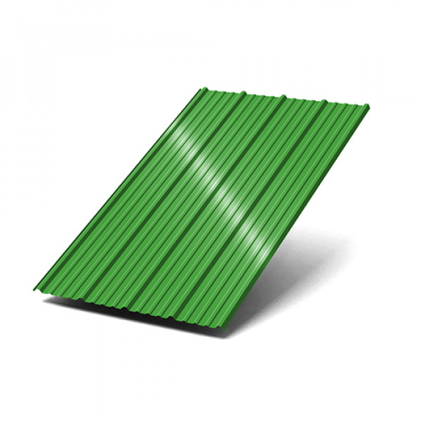 Профнастил НС18-1150-0.5 RAL6018 Полиэстер