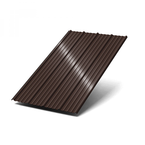 Профнастил НС18-1150-0.45 RAL8017 Полиэстер