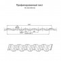 Профнастил НС35-1000-0.5 RR35 PURETAN