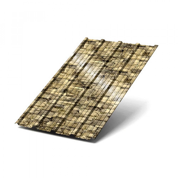 Профнастил НС38-1000-0.5 Песчаник ECOSTEEL