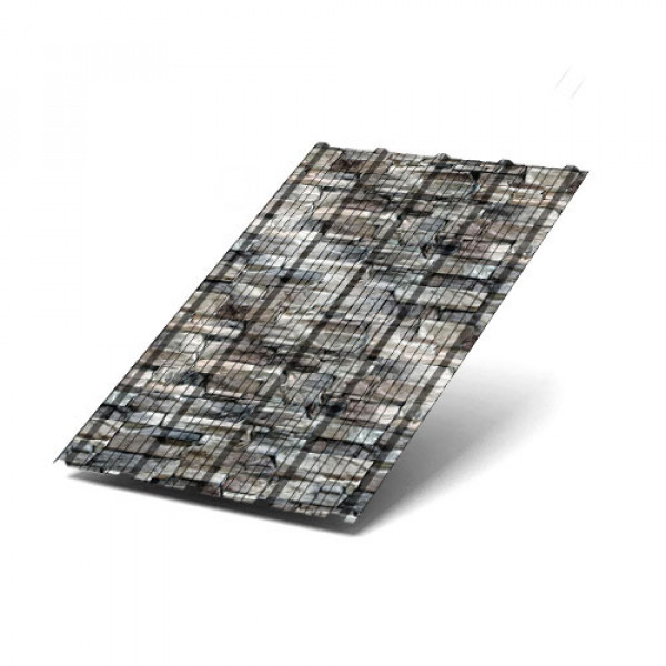 Профнастил ММ35-1000-0.5 Белый Камень ECOSTEEL